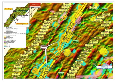 Figure 2. Makabingui South Propsect